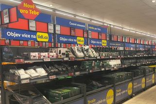 Fotogalerie: Zapomeňte na starý Lidl. Řetězec ukázal proměněné obchody, změna je obrovská